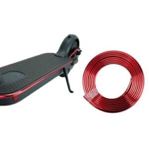 Elektrikli Scooter Kenar Koruma Şeriti 4 Metre Kırmızı Renk